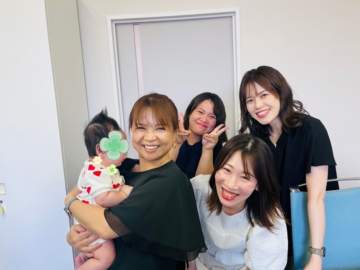 産休中の社員が遊びにきてくれました♪